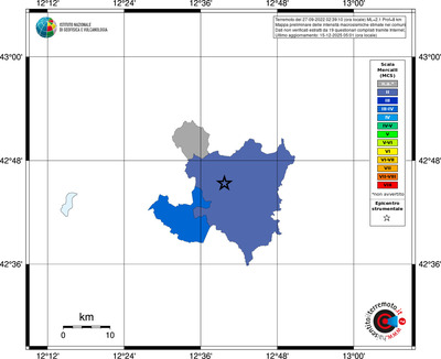Mappa MCS - territori comuni
