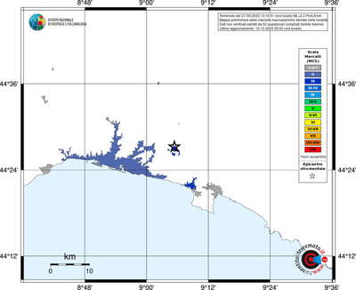 Mappa MCS - territori località