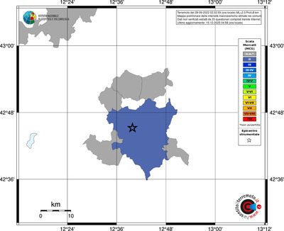 Mappa MCS - territori comuni