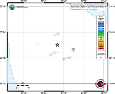 Mappa MCS - territori località