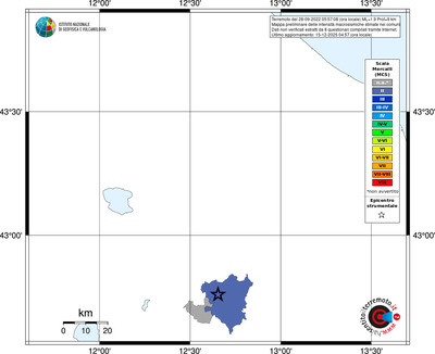 Mappa MCS - territori comuni