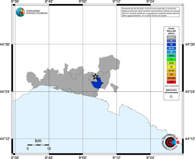 Mappa MCS - territori comuni