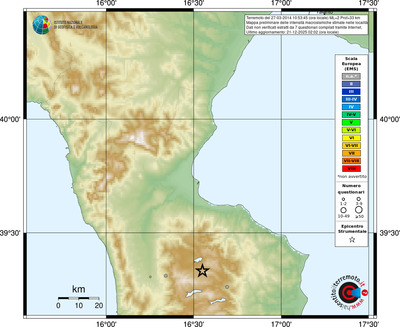Mappa EMS - località