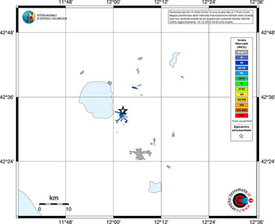 Mappa MCS - territori località