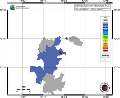 Mappa MCS - territori comuni