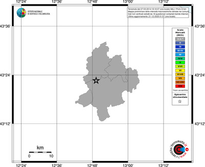 Mappa MCS - territori comuni