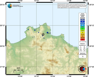 Mappa EMS - località