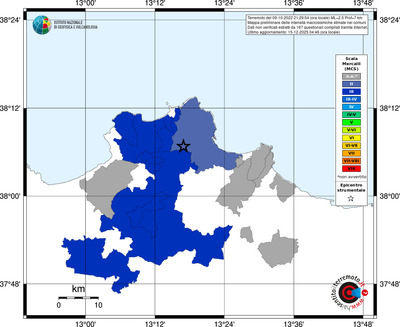 Mappa MCS - territori comuni