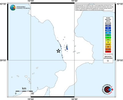Mappa MCS - territori località