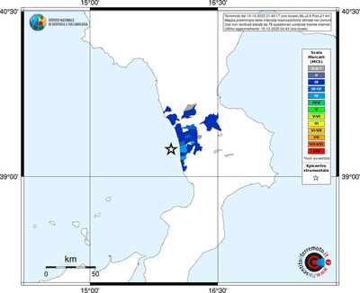 Mappa MCS - territori comuni