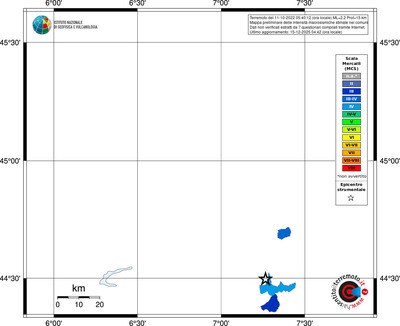 Mappa MCS - territori comuni