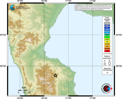 Mappa EMS - località