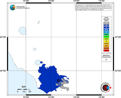 Mappa MCS - territori comuni