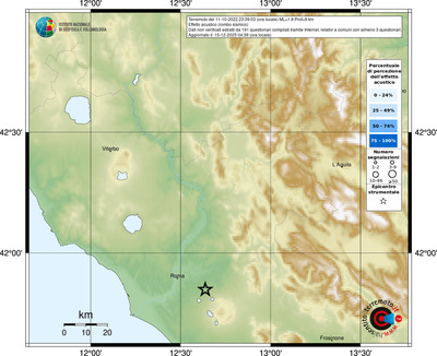 Mappa comuni con almeno 3 questionari