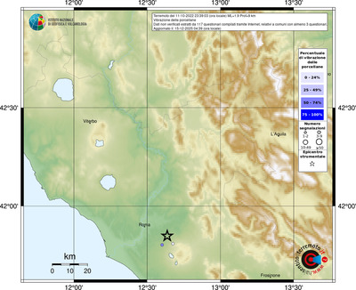 Mappa comuni con almeno 3 questionari
