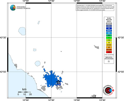 Mappa MCS - territori località