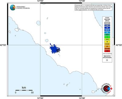 Mappa MCS - territori località