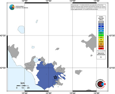 Mappa MCS - territori comuni