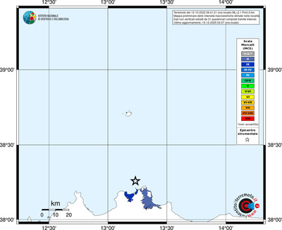 Mappa MCS - territori località
