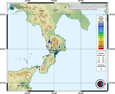 Mappa EMS - località