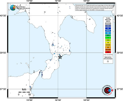 Mappa MCS - territori delle località