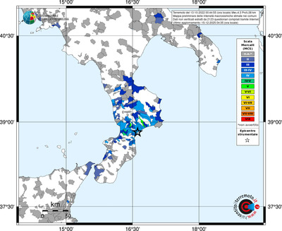 Mappa MCS - territori comuni
