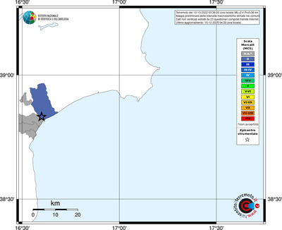 Mappa MCS - territori comuni