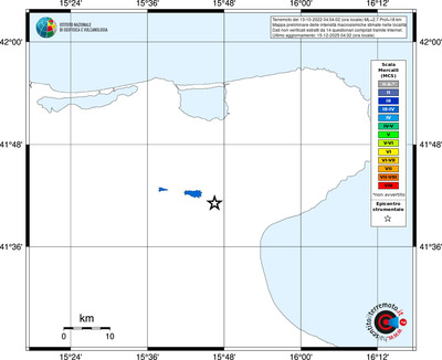 Mappa MCS - territori località