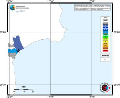 Mappa MCS - territori comuni