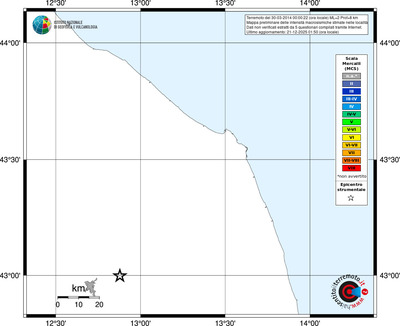 Mappa MCS - territori località