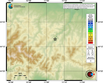 Mappa MCS - località