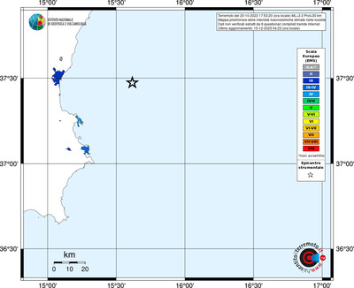 Mappa EMS - territori località