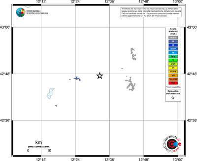 Mappa MCS - territori località