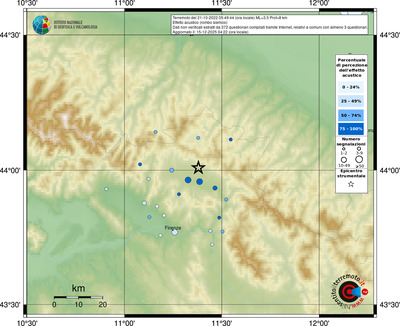 Mappa comuni con almeno 3 questionari