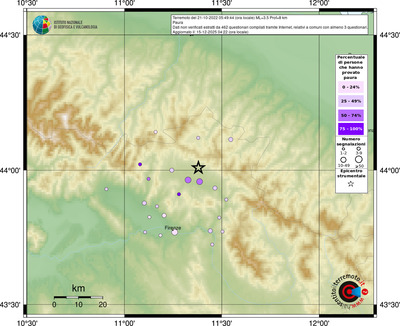 Mappa comuni con almeno 3 questionari