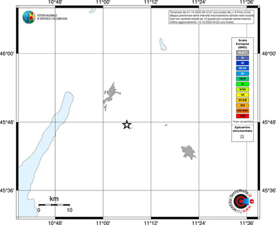 Mappa EMS - territori località