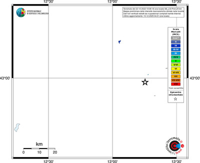 Mappa MCS - territori località
