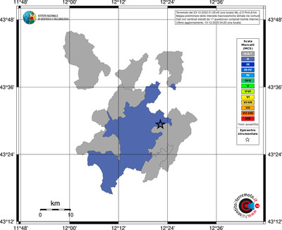 Mappa MCS - territori comuni