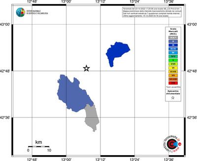 Mappa MCS - territori comuni