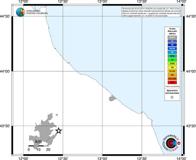 Mappa MCS - territori comuni