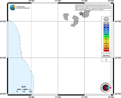 Mappa MCS - territori comuni