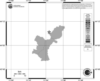 Mappa MCS - territori comuni