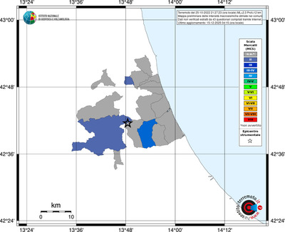Mappa MCS - territori comuni