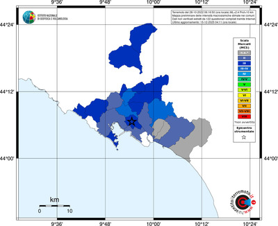 Mappa MCS - territori comuni