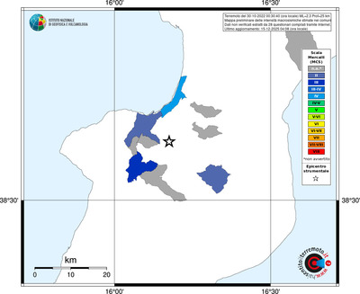 Mappa MCS - territori comuni