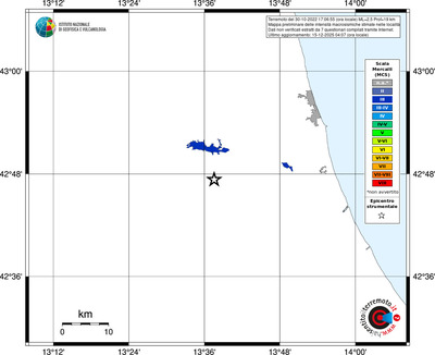 Mappa MCS - territori località