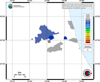 Mappa MCS - territori comuni