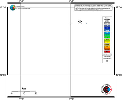 Mappa MCS - territori località