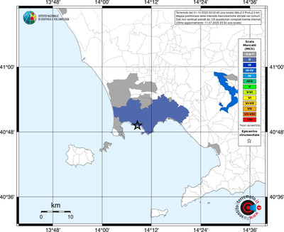 Mappa MCS - territori comunali
