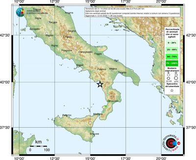 Mappa comuni con almeno 3 questionari